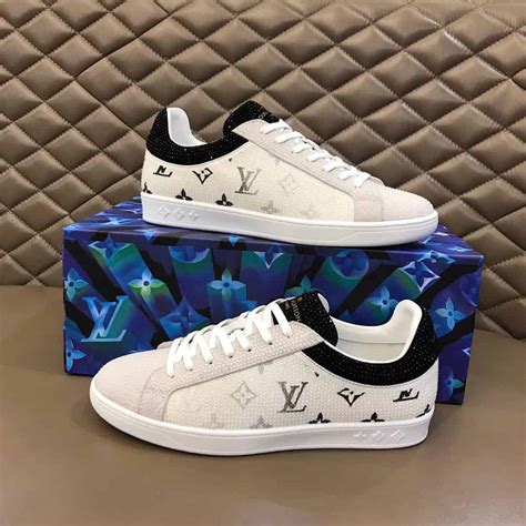 louis vuitton black sneakers womens|louis vuitton sneakers men's.